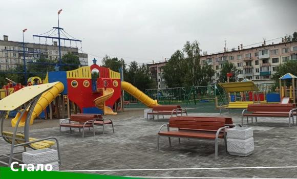 В Бийске отремонтировали известный парк Водяновой