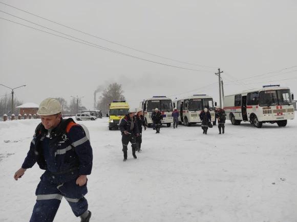 В шахте на Кузбассе погибли 57 человек
