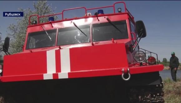 В Рубцовске изготовили противопожарный вездеход