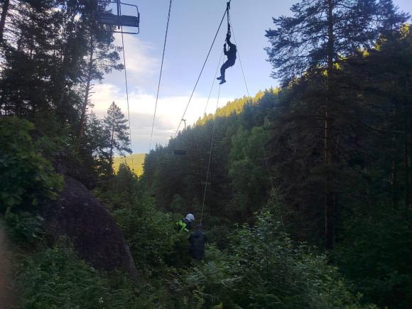 В Белокурихе произошла остановка канатно-кресельной дороги на гору Церковка.