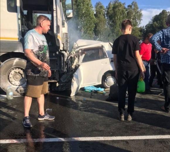 Подробности аварии на трассе Алтай-Кузбасс