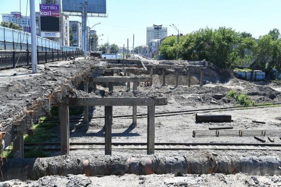 Новые пролетные конструкции моста на Новом рынке установят в начале 2023 года