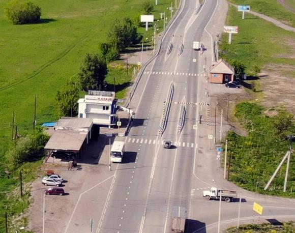 В Республике Алтай закрыли стационарный пост ДПС на въезде