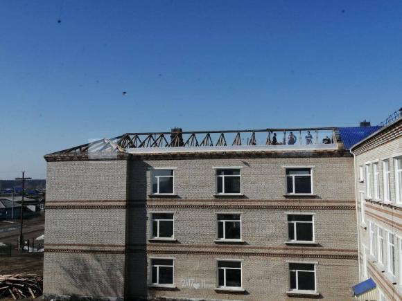 В Ракитовской школе Михайловского района начался капитальный ремонт школы