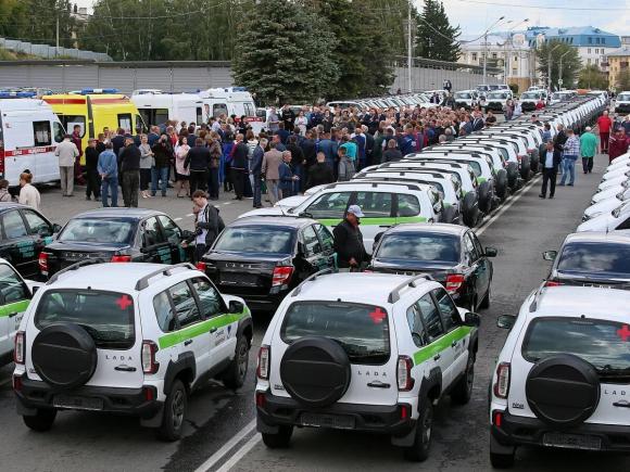 В муниципалитеты Алтайского края в этом году поступила самая большая партия автомобилей для учреждений социальной сферы