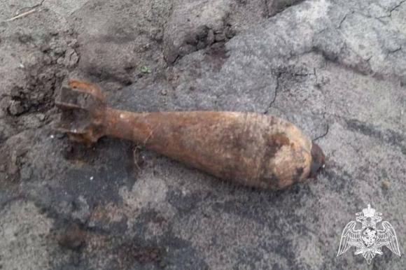 В Барнауле на стройке обнаружили минометную мину