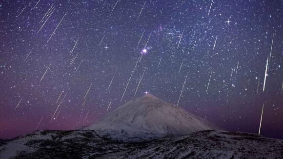 14 декабря жители Алтайского края  смогут увидеть пик метеорного потока Геминиды