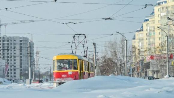 В ночь с 6 на 7 января в Барнауле будут ходить трамваи
