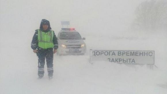 Ограничение движения на трассе в Алтайском крае для всех видов транспорта