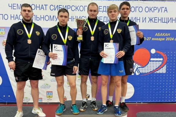 Теннисисты из Алтайского края стали призёрами чемпионата Сибири