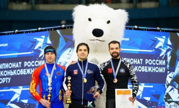 Воспитанник СШОР «Клевченя» Виктор Муштаков стал серебряным призером чемпионата России в спринтерском многоборье
