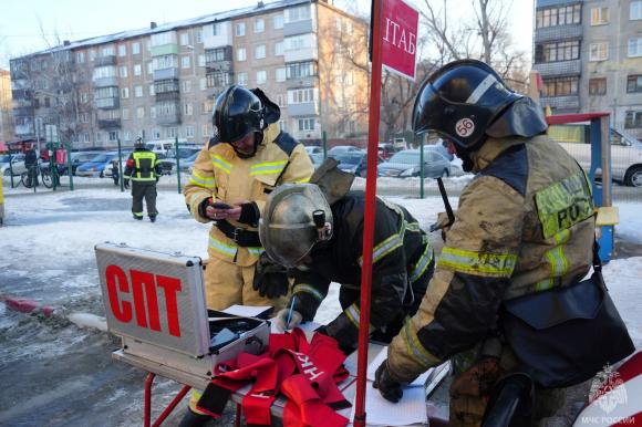 Пожарные учения пройдут 14 февраля  в 12 населенных пунктах Алтайского края