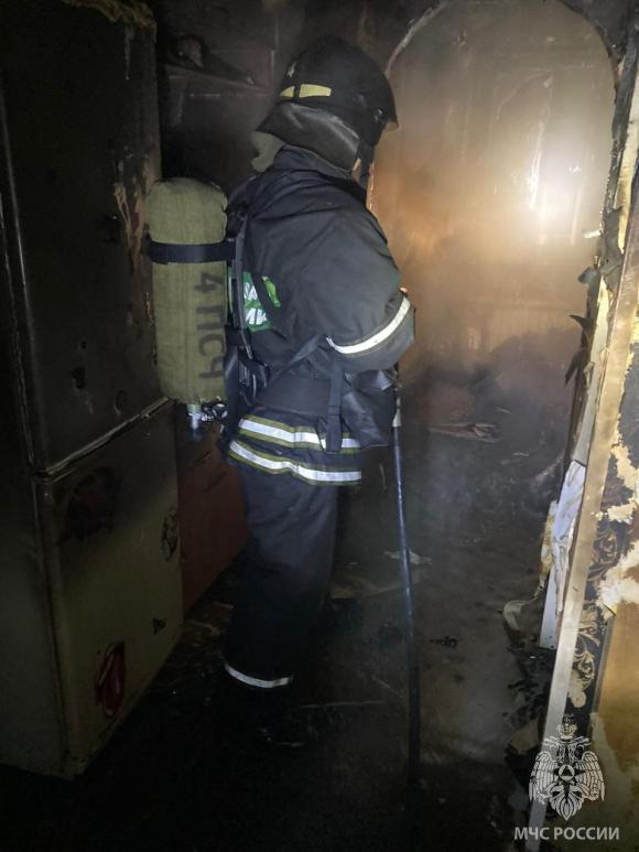 Пожар в Барнауле унёс одну человеческую жизнь