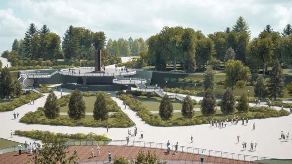 Барнаульские архитекторы показали облик будущего парка за ТРЦ «Европа»