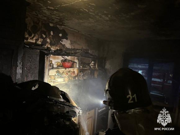 В Бийске при пожаре спасено пять человек