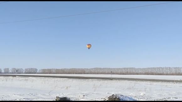 Воздухоплаватели впервые перелетели лес между Барнаулом и Бийском