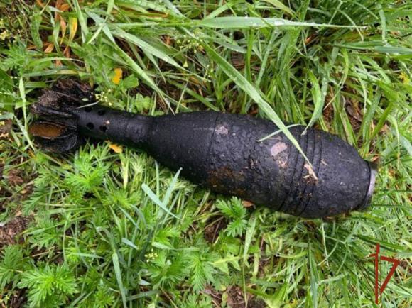 Житель села Завьялово откопал на своем дворе артиллерийский снаряд
