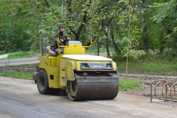 В барнаульском парке 