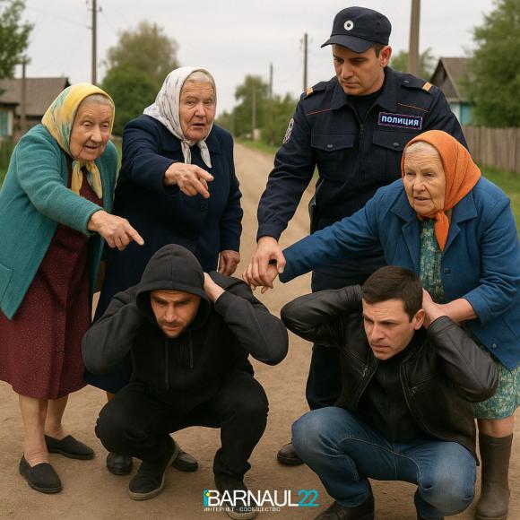 Рубцовские бабушки помогли найти местных разбойников
