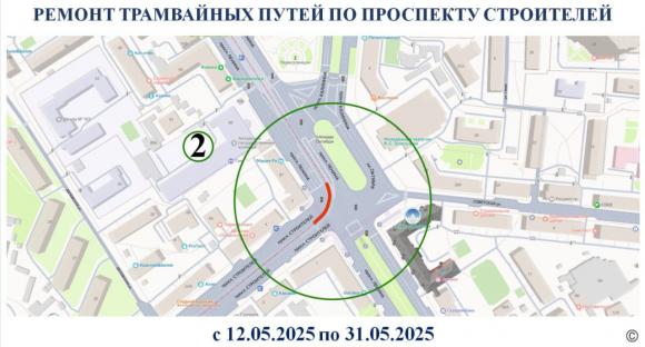 Движение общественного транспорта на пл. Октября изменится с 12 мая