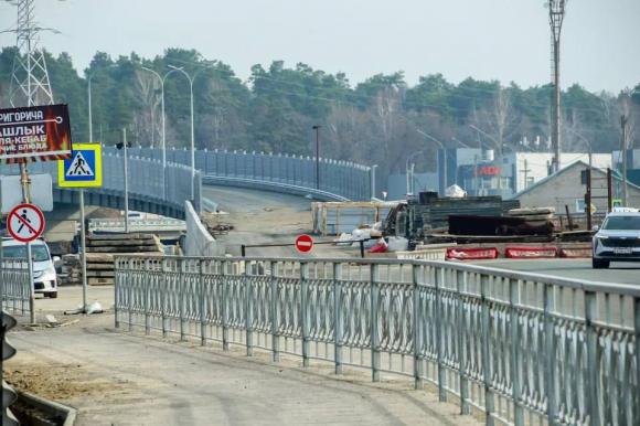Барнаульскую мегаразвязку достроят до конца ноября