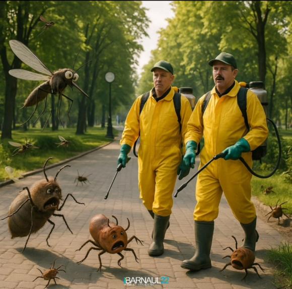 В Барнауле стартует обработка от комаров!