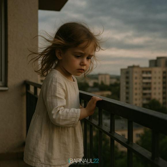 В Бийске 5-летняя девочка выпала с балкона пятого этажа
