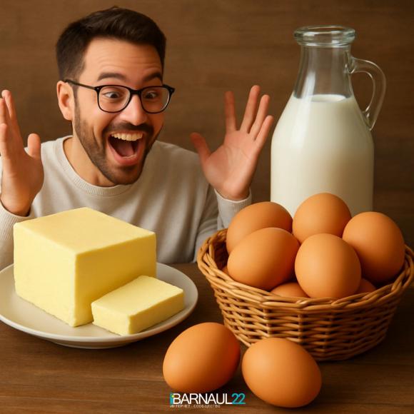 Вот это новости! Сливочное масло и яйца подешевели в Алтайском крае